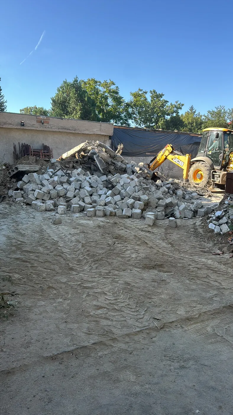 Demolare și evacuare — foto 4 (demolare mecanizată)