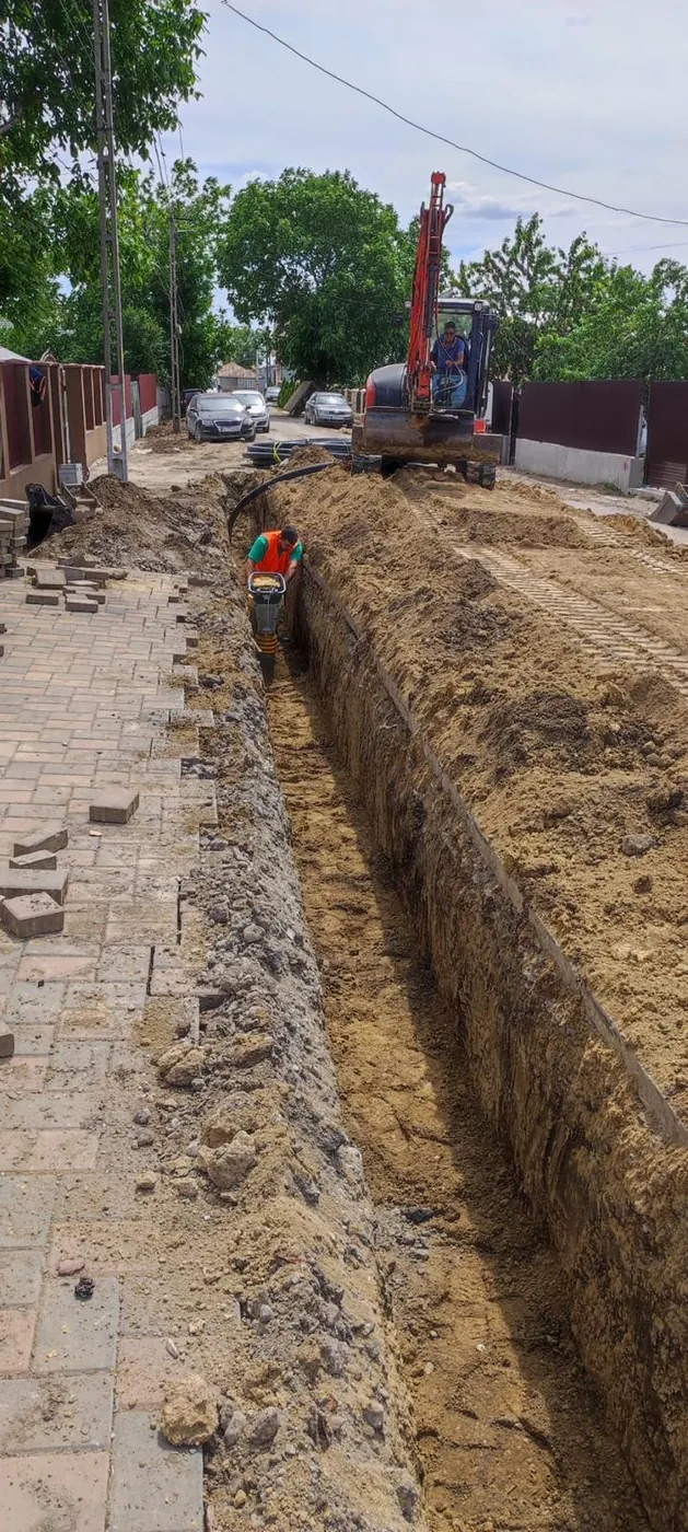 Extindere apă și canalizare — UAT Matca — foto 3 (lucrări rețea apă / canalizare)